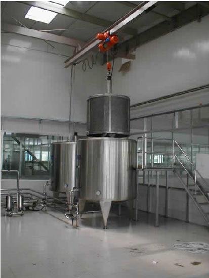 Huihe machineryTea Production line,steam jacketed kettle autoclave and other stainless steel tank