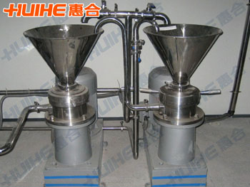 exquisite show take an example of JMF-120 Colloid Mill real photos,let customers understanding of our products more intuitive!