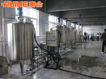 exquisite show take an example of Corn Juice Production Line (Homogenization & Sterilization Section) real photos,let customers understanding of our products more intuitive!