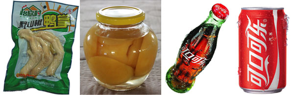 玻璃瓶,易拉罐,蒸煮袋包装食品杀菌实例展示