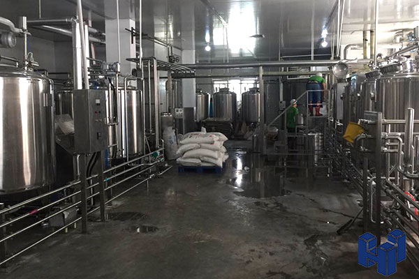 惠合茶饮料生产线-设备安装调试图片展示4