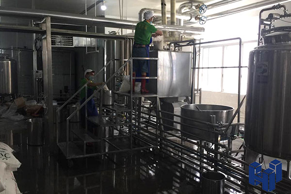 惠合茶饮料生产线-设备安装调试图片展示6