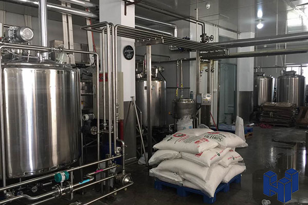 惠合茶饮料生产线-设备安装调试图片展示5